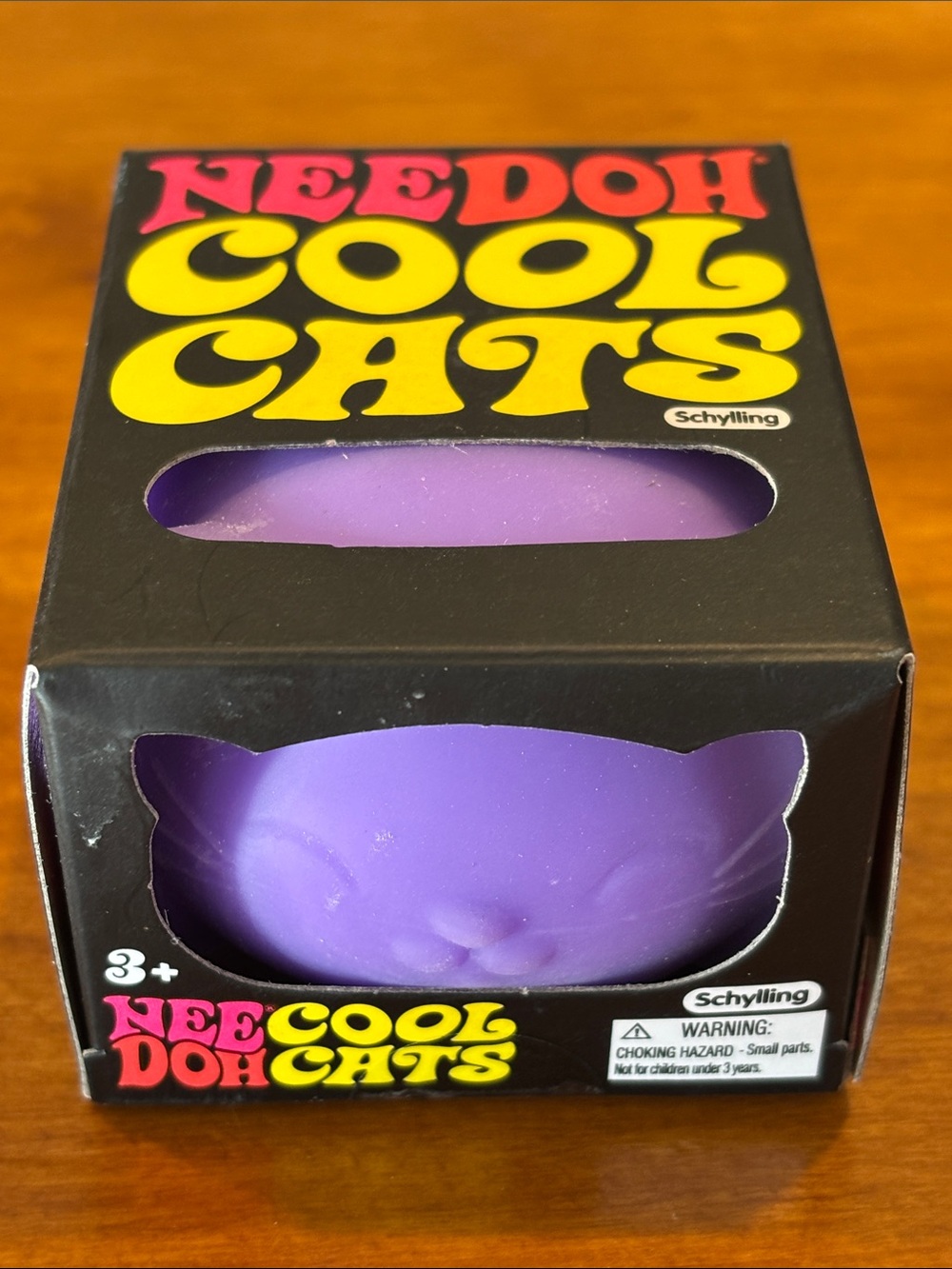 NEEDOH COOL CATS NEE DOH SCHYLLING New In Box Viral Squishy Squishie Cat 🐱